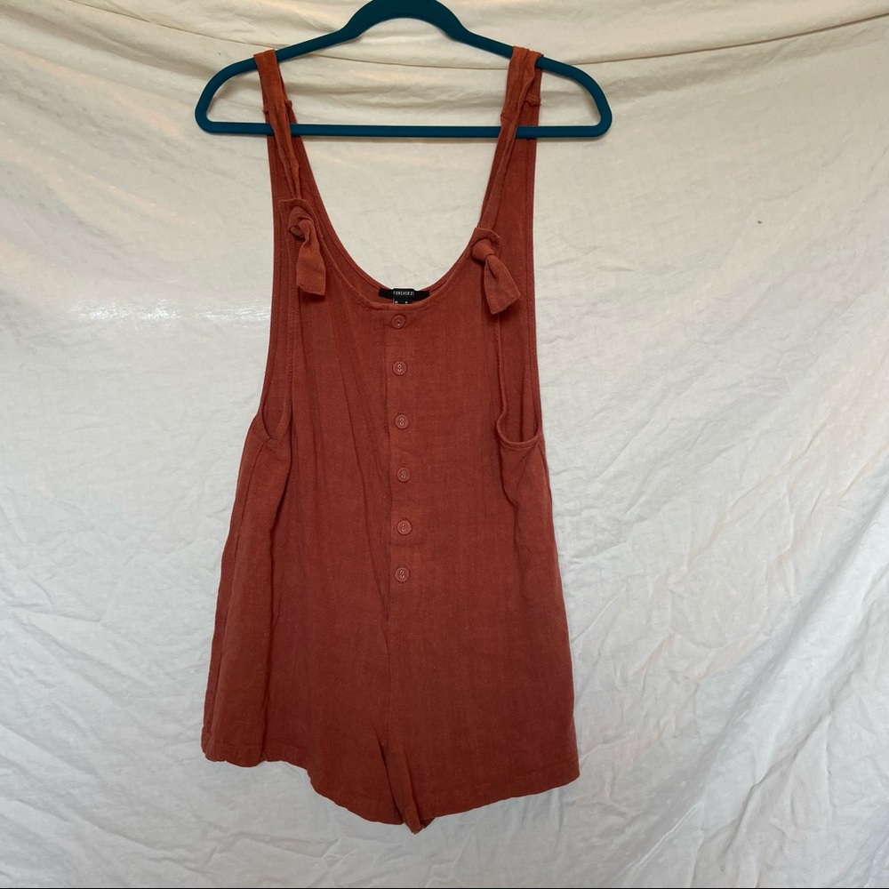 Rust colored romper